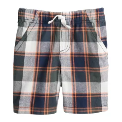 Toddler Boy / Boys 4-12 Jumping Beans® Adaptive Plaid Shorts
