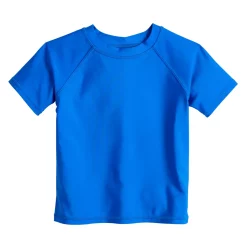 Toddler Boy Jumping Beans® Short Sleeve Rash Guard Swim Shirt