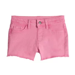 Girls 4-12 Jumping Beans® Raw-Hem Denim Shorts