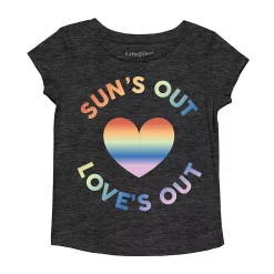 Toddler Girl Jumping Beans® Rainbow "Sun's Out, Love's Out" Graphic Tee