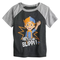 Toddler Boy Jumping Beans® Blippi "Hey It's Me" Raglan Graphic Tee