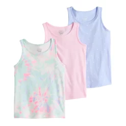 Toddler Girl Jumping Beans® 3-Pack Printed Tank Tops