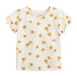 Girls 4-12 Jumping Beans® Ruffle Sleeve Tee