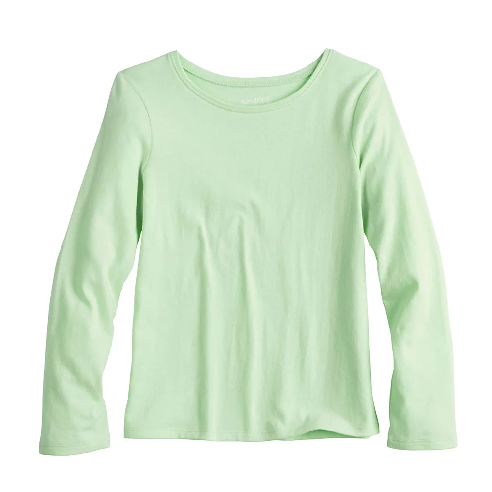 Girls 4-12 Jumping Beans® Long-Sleeve Basic Tee - Image 7