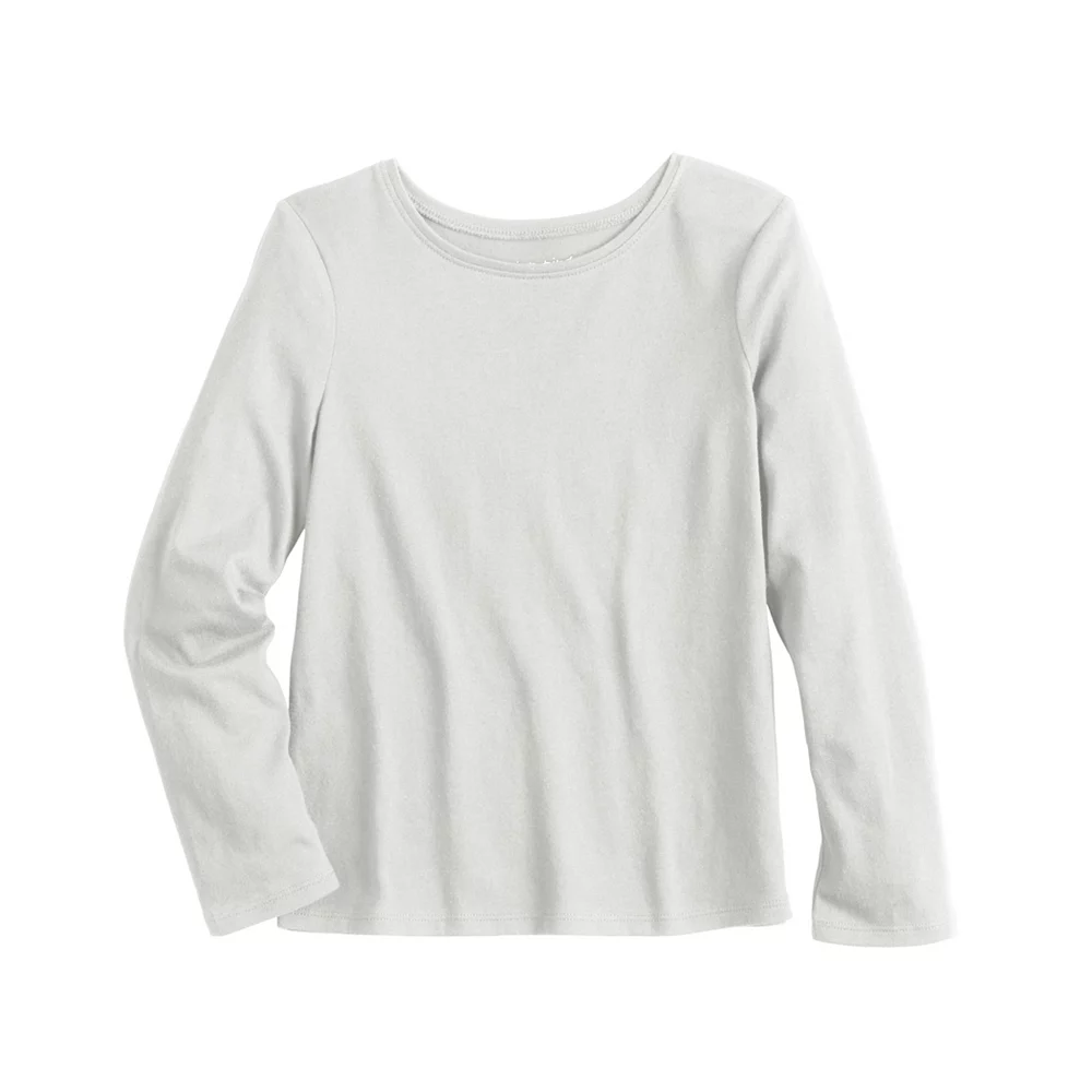 Girls 4-12 Jumping Beans® Long-Sleeve Basic Tee