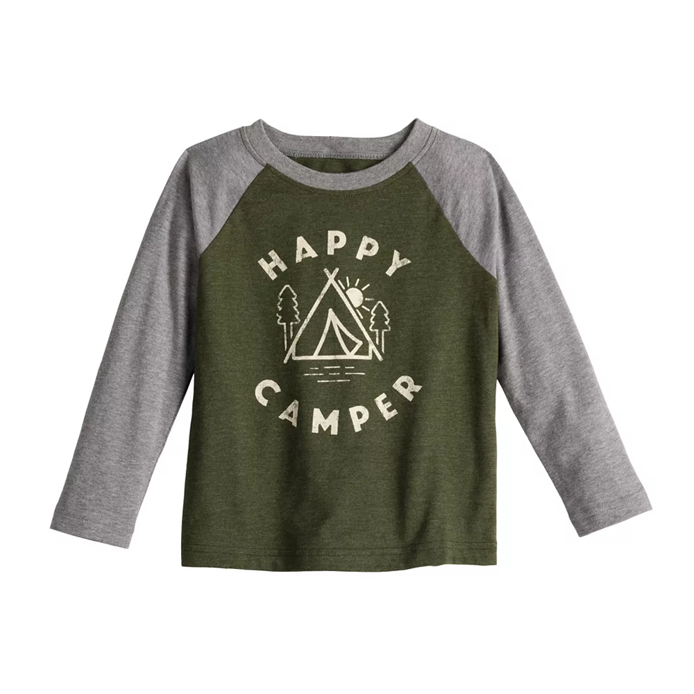 Toddler Boy Jumping Beans® Long Raglan Sleeve Graphic Tee - Image 4