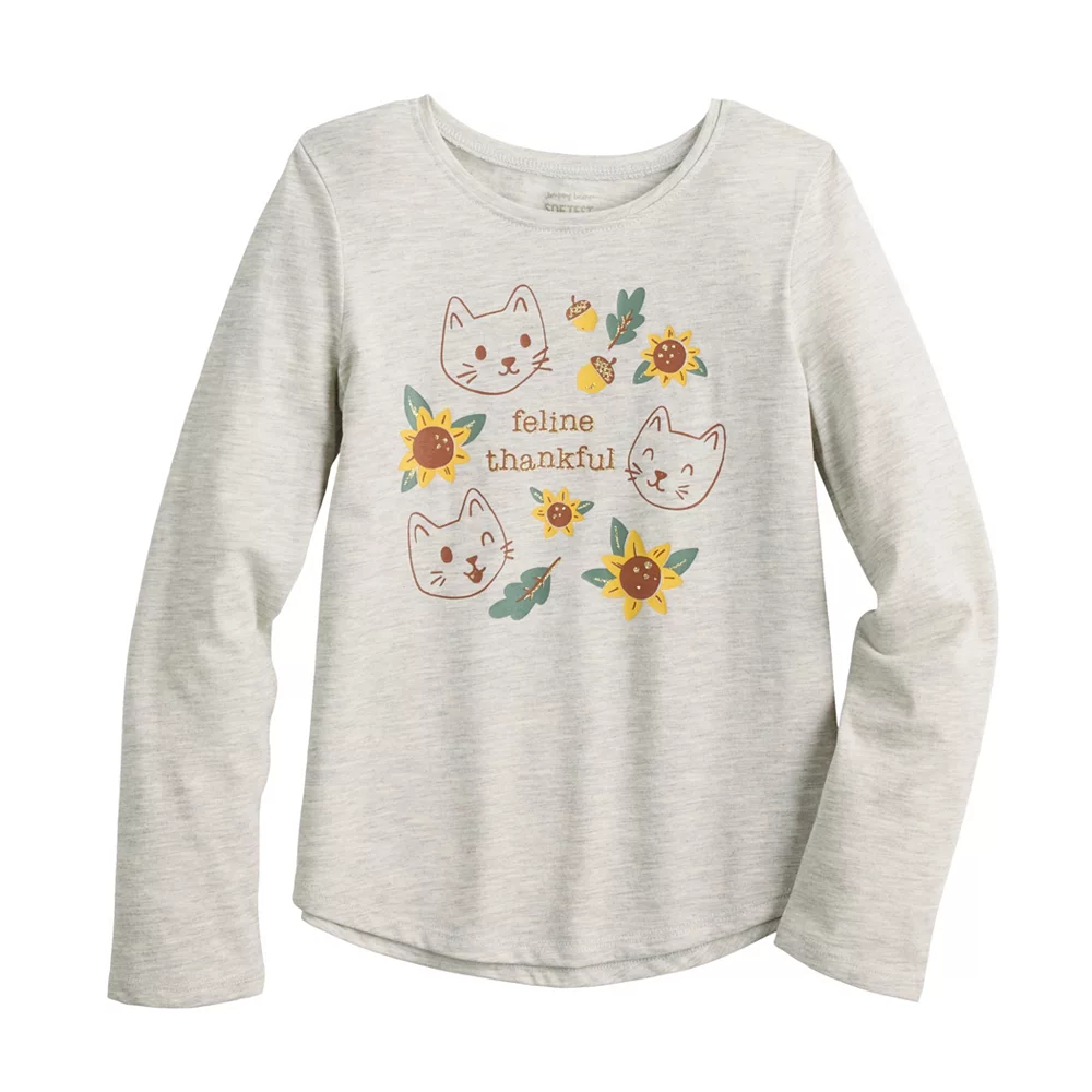 Toddler Girls Jumping BeansĀ® Shirttail Tee - Image 2