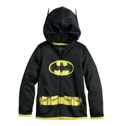 Boys 4-12 Jumping Beans® Batman Cosplay Fleece Hoodie