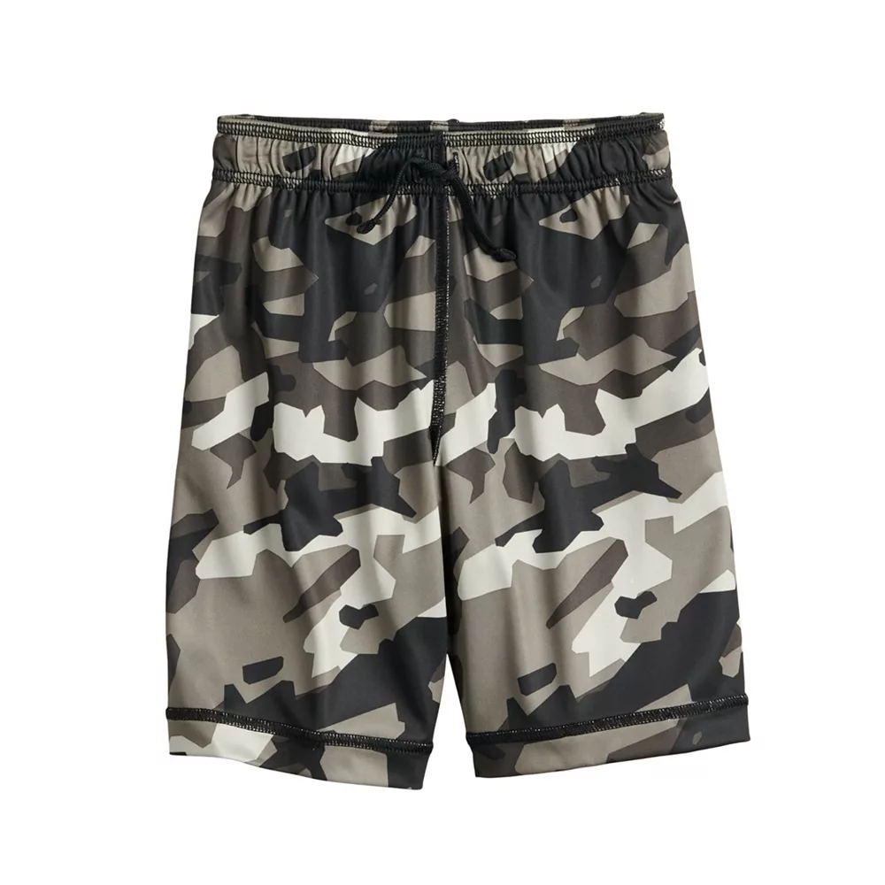 Toddler Boy Jumping Beans® Adaptive Sensory Friendly Camo Print Active Shorts