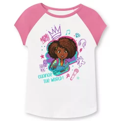 Girls 4-12 Jumping Beans® Karma's World "Change the World" Graphic Tee